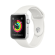 Apple Watch Series 3 38mm Silver White Sport Band