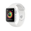 Apple Watch Series 3 38mm Silver White Sport Band