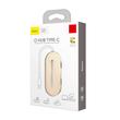 Baseus O Shaped Type -C 3 in 1 Gold