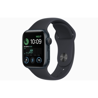 Apple Watch SE 2022 40mm Midnight Aluminium Case Midnight Sport Band GPS