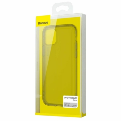 Baseus iPhone 11 Pro Átlátszó Fekete Telefontok (ARAPIPH58S-SF01)