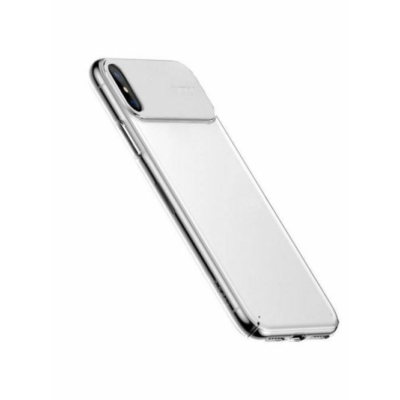 Baseus iPhone X/XS Fehér Telefontok (WIAPIPH58-SS02)