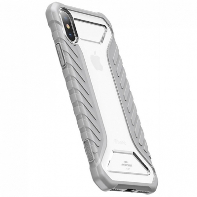 Baseus iPhone XR Michelin Szürke Telefontok (WIAPIPH61-MK0G)