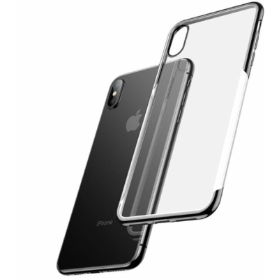 Baseus iPhone XS Max Shining Fekete Telefontok (ARAPIPH65-MD01)