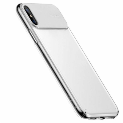 Baseus iPhone XS Max Fehér Telefontok (WIAPIPH65-SS02)