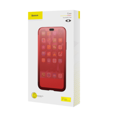 Baseus iPhone XS Max Touchable Piros Telefontok (WIAPIPH65-TS09)