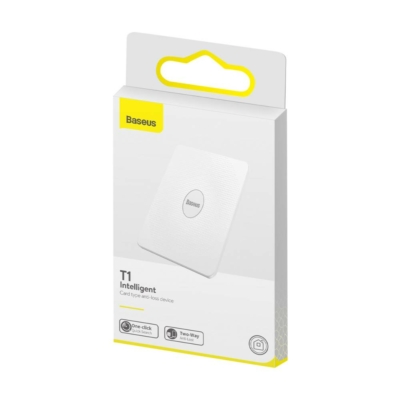 Baseus / T1 Mini Flat Card Type Anti-Loss Device White