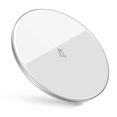 Baseus / Simple Wireless Charger 15W White