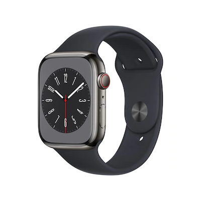 Apple Watch Series 8 45mm Midnight Aluminium Case Midnight Sport Band GPS+Cellular Bontatlan