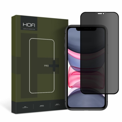 Hofi / iPhone 11/XR Privacy Üvegfólia
