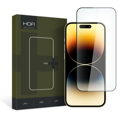 Hofi / iPhone 15 Pro Max 3D Black Üvegfólia