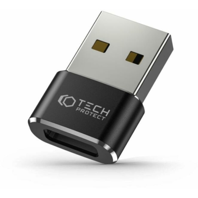Tech Protect 3 / Ultraboost Black USB-USB-C Átalakító
