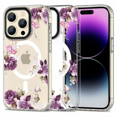 Tech Protect iPhone 15 Pro Max Magmood Magsafe Spring Floral Tok
