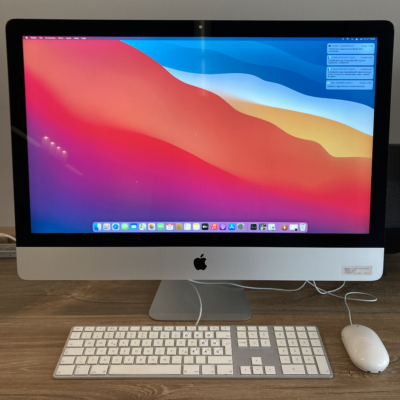 Apple iMac 2014 27" 128GB SSD 1TB HDD 32GB RAM Használt