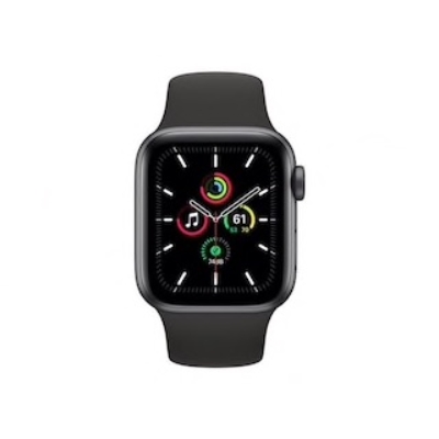Apple Watch SE 40 mm Space Gray Aluminium Case Black Sport Band (GPS)