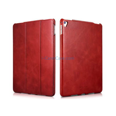 iCarer iPad Pro 9.7" Leather Red Case
