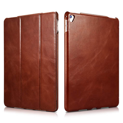 iCarer iPad Pro 9.7" Leather Brown Case