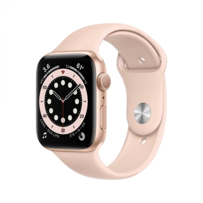 Apple Watch Series 6 40 mm Gold Aluminium Case Pink Sand Sport Band (GPS)