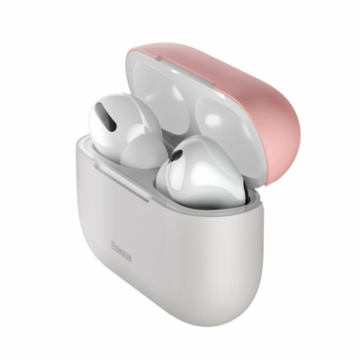 Baseus Silica Tok rózsaszín-szürke Apple Airpods Pro