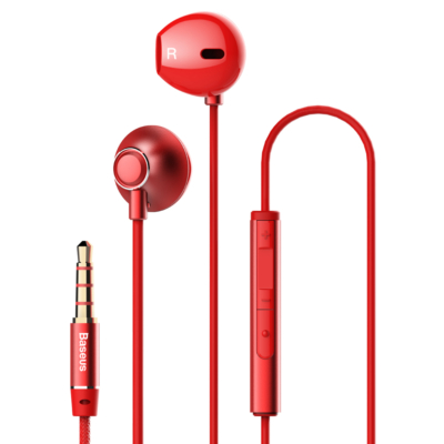 Baseus Encok H06 Lateral piros fülhallgató
