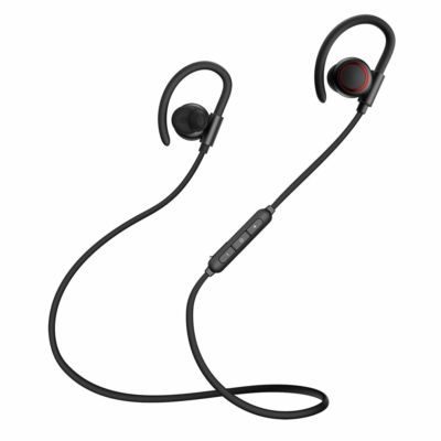 Baseus Encok Sports S17 IPX5 fekete fülhallgató
