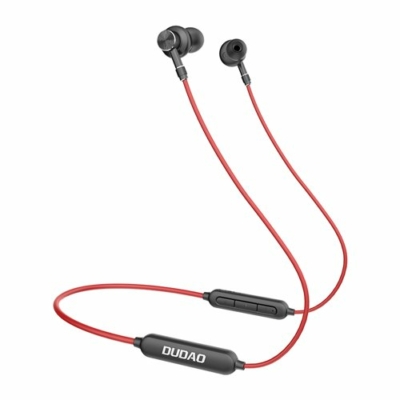 Dudao wireless Bluetooth 5.0 piros fülhallgató