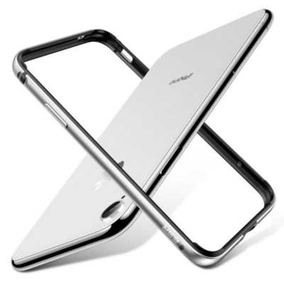 Apple iPhone X/XS ESR Crown Silver Keret (201874)